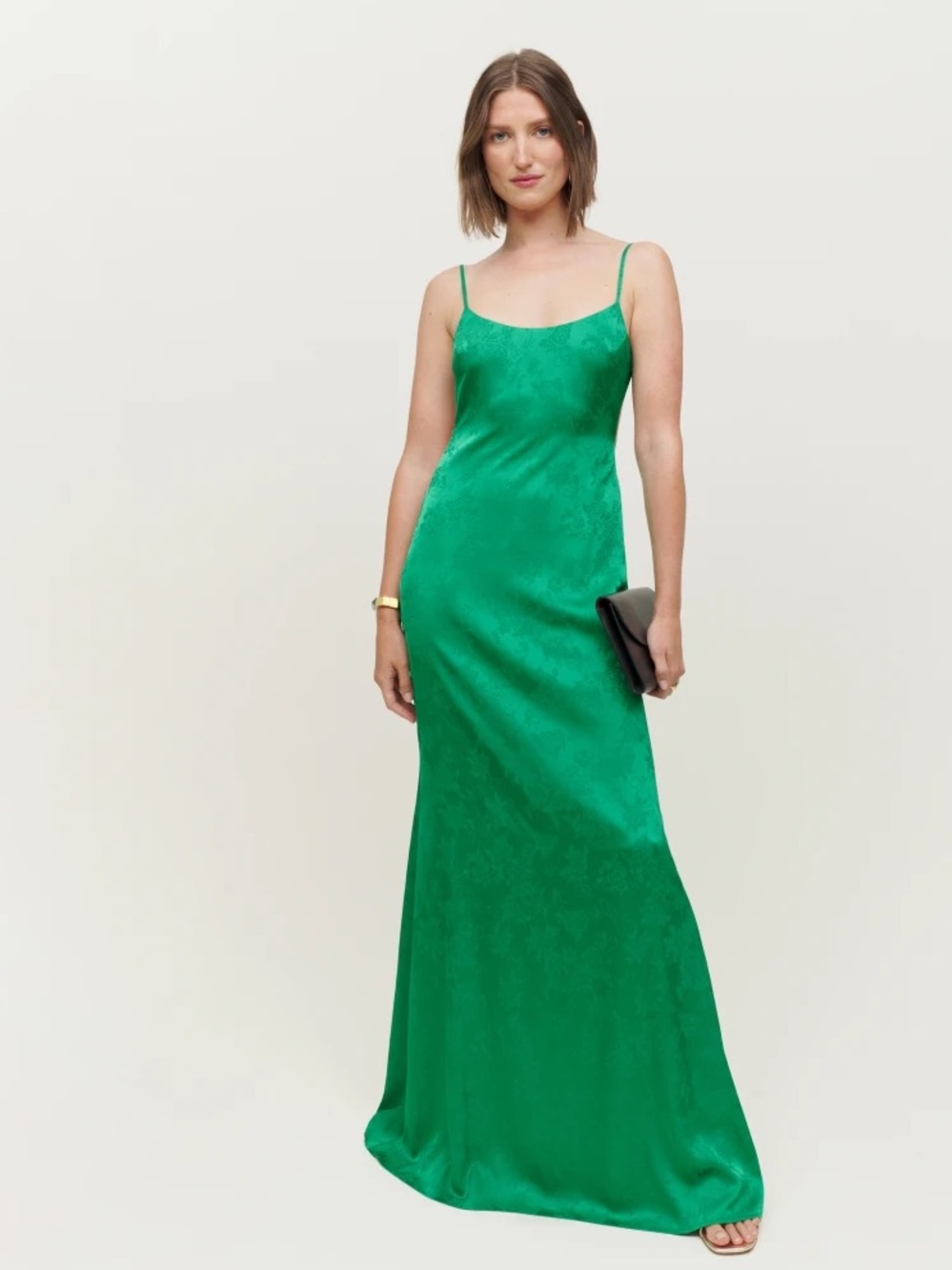 Reformation Allium Backless Dress